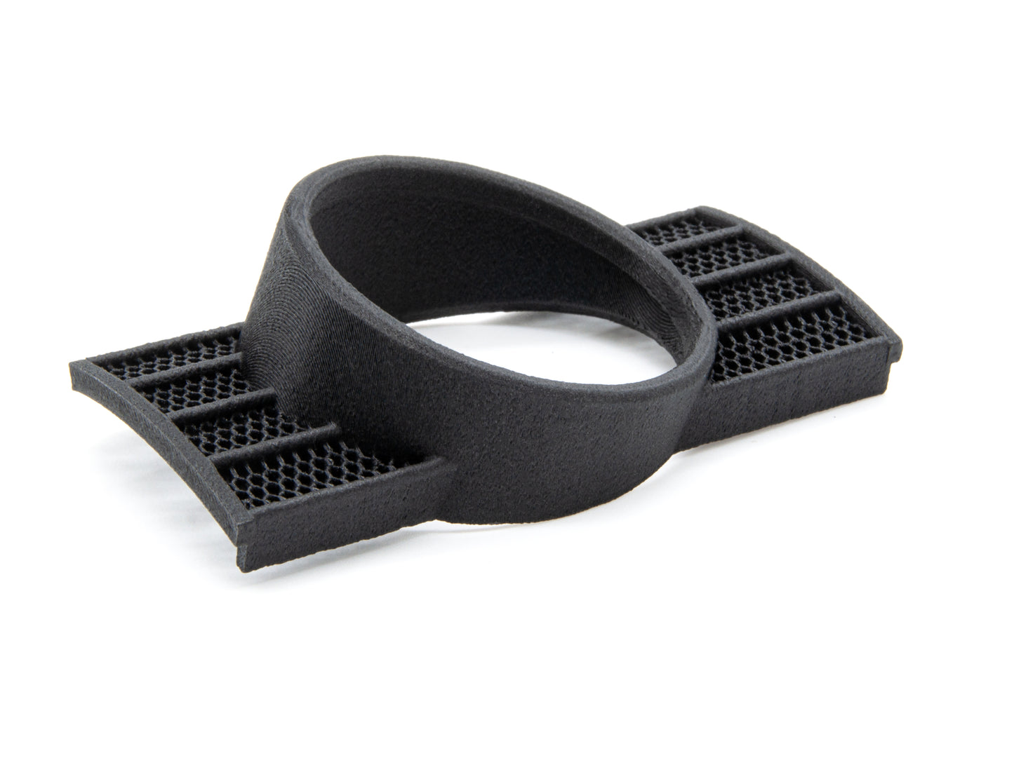 Supporto Porta Manometro 52 mm per Volkswagen Golf e Jetta MK5 – Inserto Bocchetta Aria Lato Guidatore, Stampato in 3D rinforzato con fibra di carbonio, Finitura Nera - LavaLayer