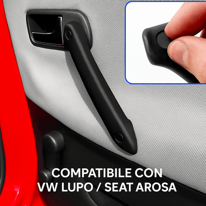 Maniglie Interne di Ricambio per Volkswagen Lupo e Seat Arosa – Coppia Sinistra e Destra – Stampate in 3D LavaLayer 