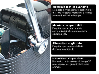 Leva di ricambio supporto spingicapsule compatibile con Lavazza a Modo Mio Jolie – Nylon rinforzato – Stampa 3D professionale LavaLayer 