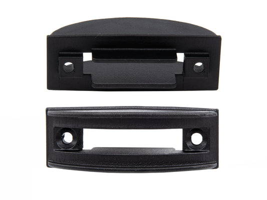 Coppia Ghiere Cornici Maniglia Sgancio Sedile per Fiat Panda, Uno, Cinquecento, Y10 - Stampa 3D Alta Resistenza (Set 2 Pezzi DX/SX) - LavaLayer