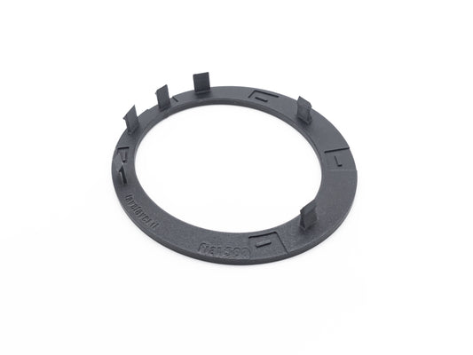 Ghiera di Fissaggio Cuffia Cambio per Fiat 500 – Supporto Cornice Interna in Stampa 3D Alta Resistenza – Ricambio Compatibile con Fiat 500 (Tutti i Modelli dal 2007) – Colore Nero - LavaLayer