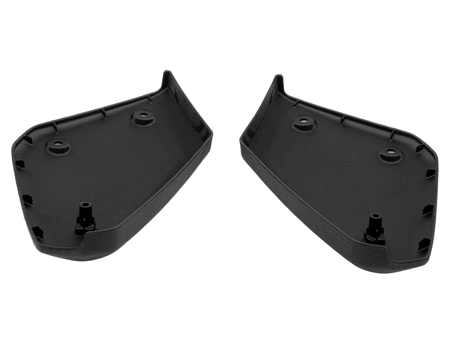 Coppia Fianchetti Laterali Serbatoio compatibili con Yamaha MT-03 660 (2006-2014) in Materiale Tecnico Rinforzato con Fibra di Carbonio, Nero - 2 Pezzi