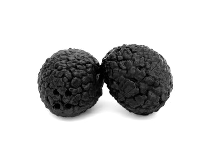 Set di Tartufi Finti per Addestramento Cani - Chiusura a Baionetta, Contenitore per Olio al Tartufo, Lavabile e Riutilizzabile, Nero LavaLayer 2 