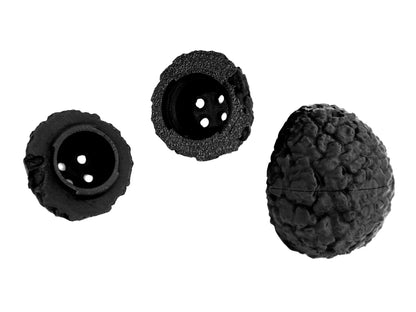 Set di Tartufi Finti per Addestramento Cani - Chiusura a Baionetta, Contenitore per Olio al Tartufo, Lavabile e Riutilizzabile, Nero LavaLayer 